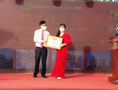Công ty Lan Anh công bố quy hoạch 1/500 dự án KDC Lan Anh 10 và cơ cấu lãnh đạo công ty
